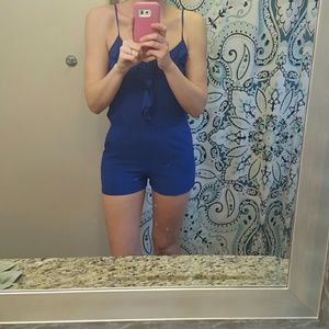 Royal Blue Romper